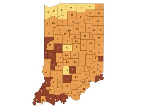 More fall-like colors on the Indiana COVID-19 map as case numbers rise ...