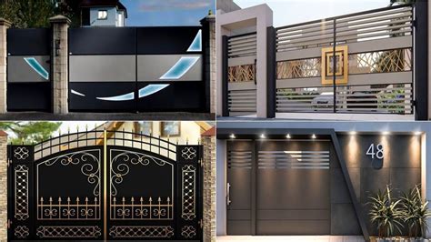 Modern Main Gate Designs, Modern Gate, Gate For Home, Steel Gate ...