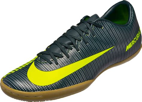 Nike Mercurial CR7 Victory VI- Green Indoor Soccer Shoe