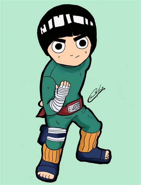 Chibi Rock Lee by stardustx15 on DeviantArt