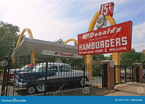 The First McDonald S Store Museum in Illinois, USA Editorial ...