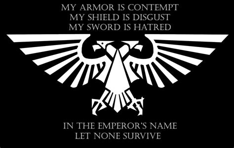 Black background with text overlay, Warhammer, Warhammer 40,000 ...