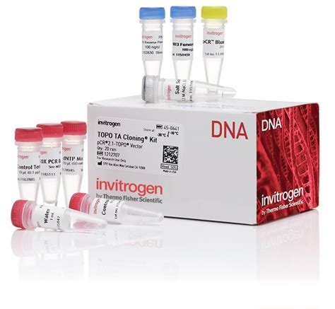 Invitrogen TOPO TA Cloning Kit for Subcloning, without competent cells ...