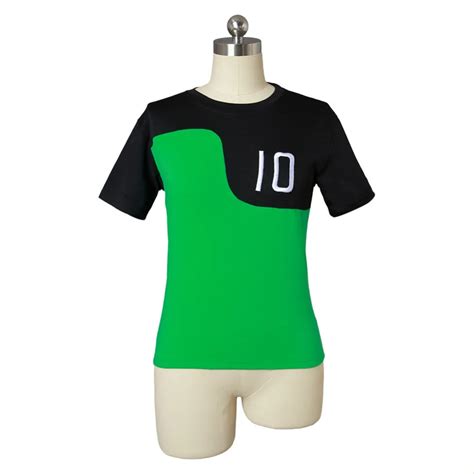 Ben 10 Cosplay T shirt Alien Force Ultimate Omnitrix Green Top Only ...