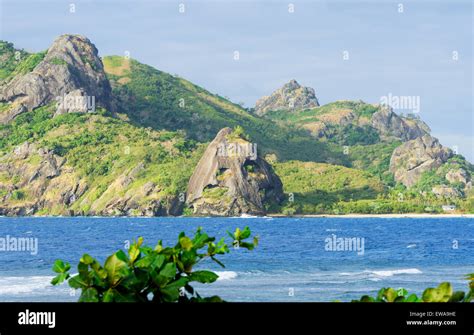 Kuata Island, Yasawa island group, Fiji, South Pacific islands, Pacific ...