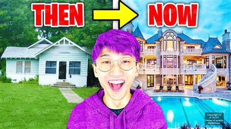 5 YouTubers Houses Then And Now! (LankyBox, FGTeeV & FV FAMILY) - YouTube