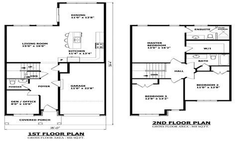 Two Story Small House Plans | Home Design