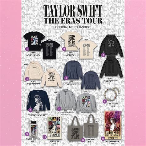 Souvenirs galore! Here's how much Taylor Swift's 'Eras Tour ...