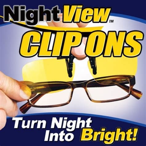 Night View Clip On Glasses | As Seen On TV