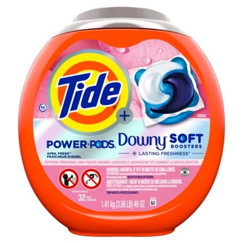 Tide Pods With Downy April Fresh Laundry Detergent Pods, 32 ct - Fry’s ...