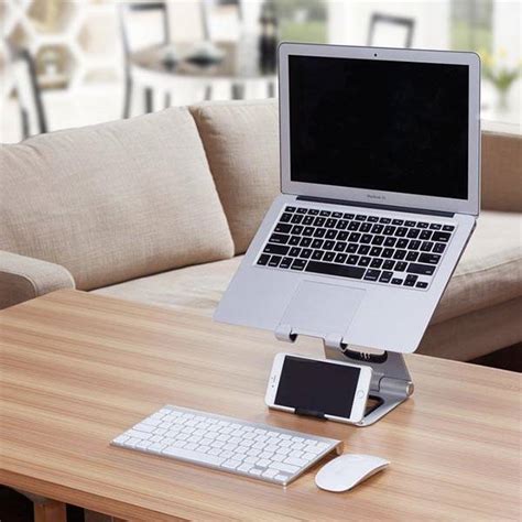 Apex Portable Laptop Stand with Integrated iPhone Stand | Gadgetsin