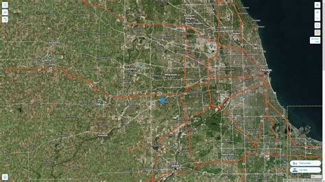 Naperville, Illinois Map