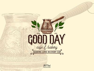 Good Day Cafe Logo design - Vintage Logo Design by Kamal Karmakar on ...