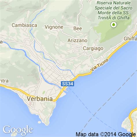 Mappa di Verbania, Cartine Stradali e Foto Satellitari