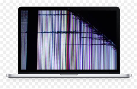 Broken Laptop Screen - Realistic Broken Screen Prank, HD Png Download - vhv