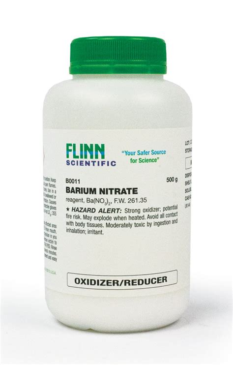 Flinn Chemicals, Barium Nitrate