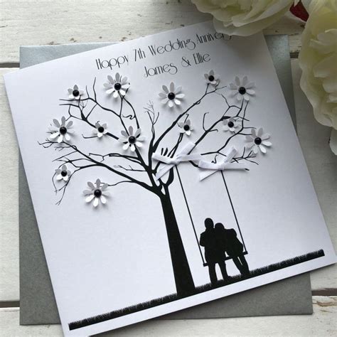 handmade wedding anniversary card Design 2019 - Make Wedding ...