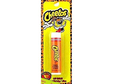 in 2005, Cheetos released Lip Balm that was Cheese Flavored. It was not ...