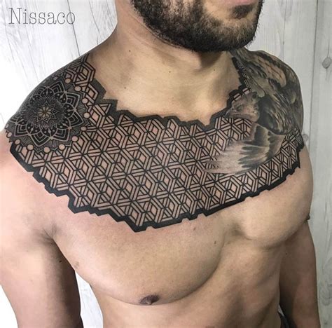 The 100 Best Chest Tattoos for Men | Improb Tribal Sleeve Tattoos, Best ...