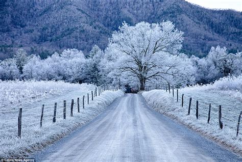 A real winter wonderland! Frozen beauty of America's National Parks ...