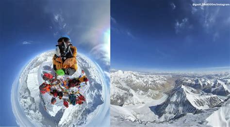 This 360 view of Mount Everest’s summit will enchant you. Watch ...