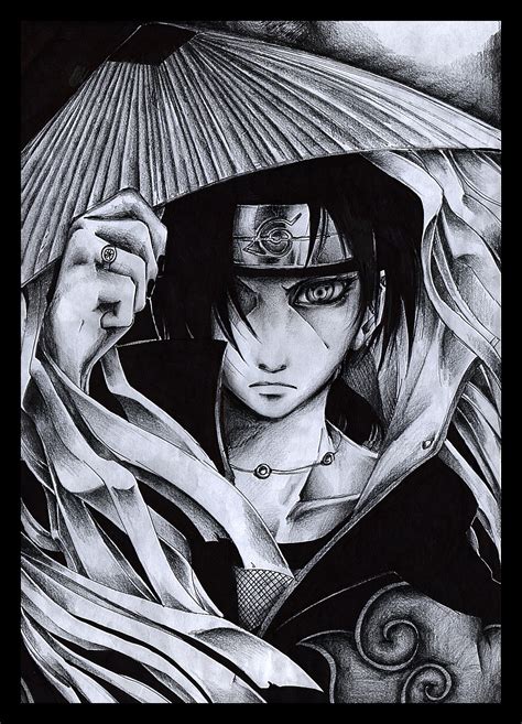 Itachi - pencil - Itachi Uchiha Fan Art (344795) - Fanpop