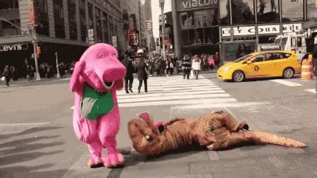 Angry Nope GIF - Angry Nope Barney - Discover & Share GIFs