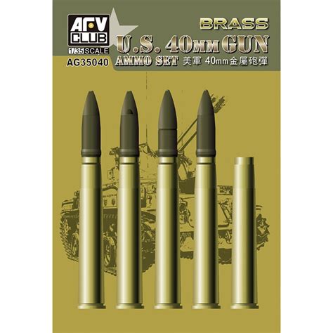 Bachmann Europe plc - Bofors 40mm Brass Ammo Set