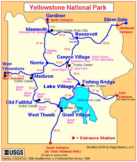 Yellowstone National Park Lodging Guide ~ Yellowstone Up Close and Personal