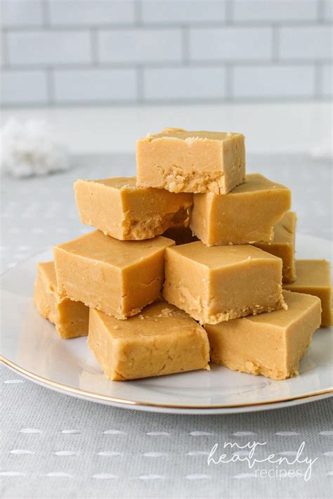 Peanut Butter Fudge Recipe - My Heavenly Recipes