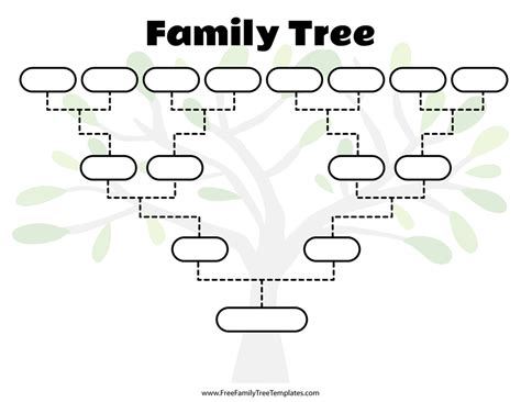 Free Family Tree Templates - for A+ Projects