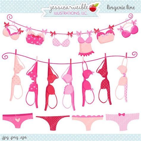 Woman's Bra Clipart Collection