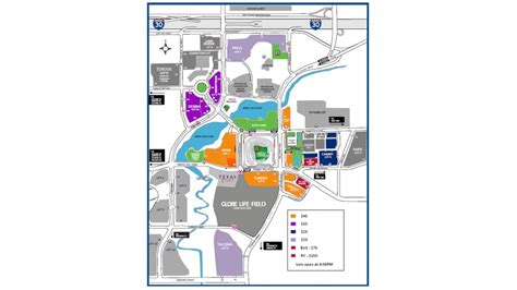 Globe Life Field Parking Lot Map