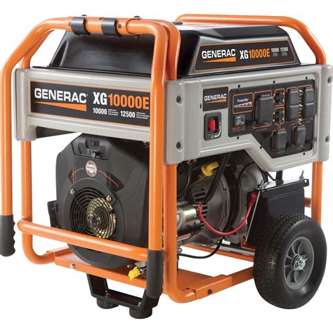 FREE SHIPPING — Generac XG10000E Portable Generator — 12,500 Surge ...