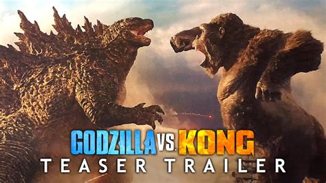 Godzilla Vs Kong 2021 Teaser - Primer Breve Teaser De Godzilla Vs Kong ...