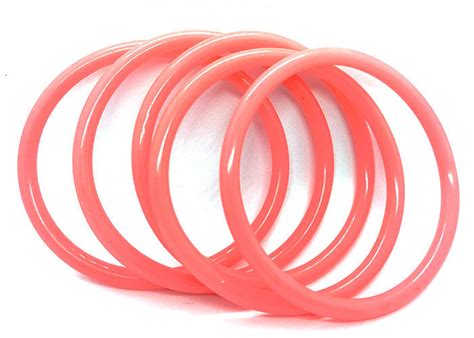 Heat Resistant Soft Silicone Rubber O Rings Round Shaped With Different ...