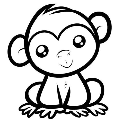 Easy Animal Coloring Pages For Kids at GetDrawings | Free download