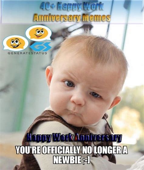 Funny Happy Work Anniversary Memes - Wish love Quotes | Work ...