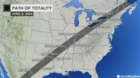 2024 Solar Eclipse Path And Times Usa - Genny Jourdan