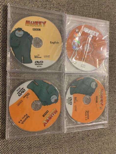 Muzzy BBC Cds & Dvds Spanish Language Series & Muzzy Level 2 Vocabulary ...