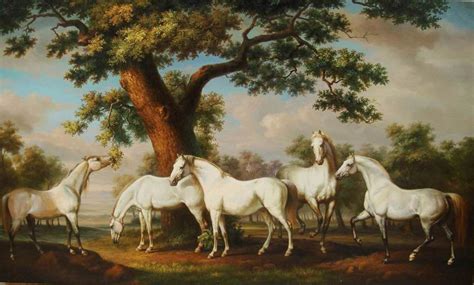 Famous Horse Painting A Grey Horse