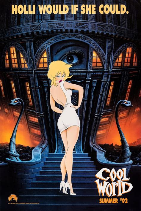 Cool World Movie Poster Kim Basinger Holly Would - Etsy