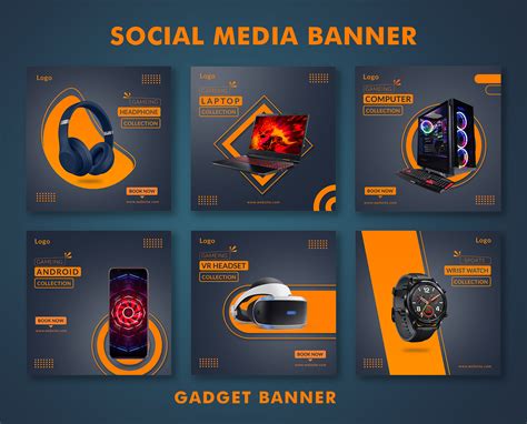 SOCIAL MEDIA DESIGN FOR GAMING GADGET on Behance