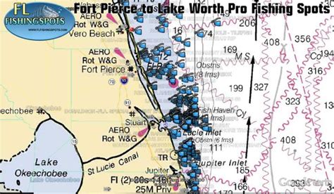 Stuart Florida Fishing Spots Report | Florida Fishing Maps for GPS