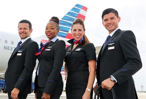 American Airlines Flight Attendants Uniforms