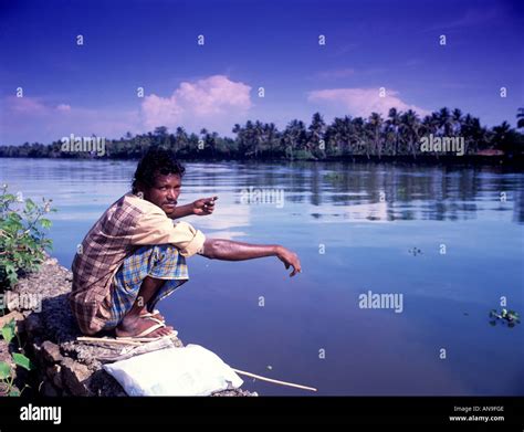 BACKWATERS OF ALLEPPEY KERALA Stock Photo - Alamy