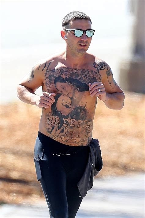 Shia LaBeouf's 'creeper' tattoos are the real deal for new movie