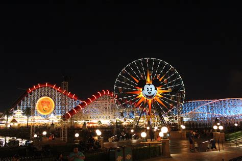 DCA Pixar Pier at night1 - The Unofficial Guides