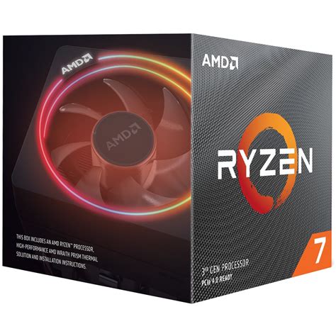 AMD Ryzen™ 7 3700X, Procesor 36MB, 4.4 GHz cu Wraith Prism cooler - eMAG.ro