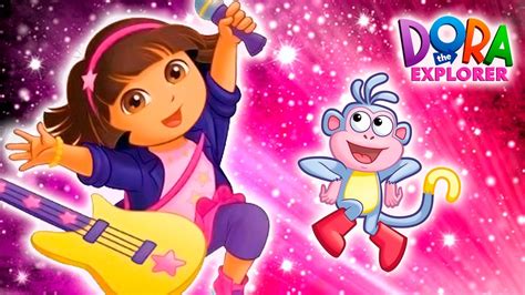 Dora the Explorer: Dora Rocks Sing Along Game. Games for kids - YouTube